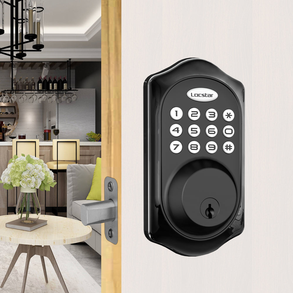 Upgrade to the Locstar-C88 Tuya Bluetooth 4.1 App Password Mechanical Key Keypad Deadbolt