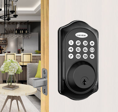 Upgrade to the Locstar-C88 Tuya Bluetooth 4.1 App Password Mechanical Key Keypad Deadbolt