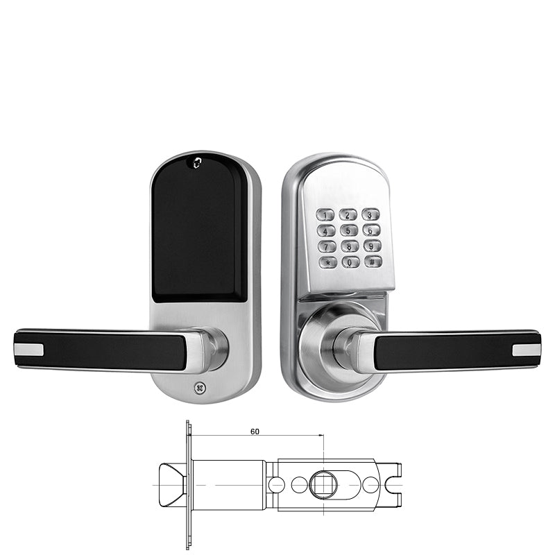 Mastercard Lock System Design Keypad Password Door Handle Lock LS-8015MM – Locstar